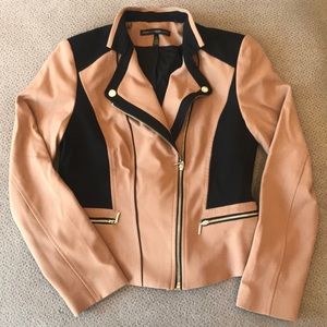 White House Black Market Jacket (6 Caramel/Black)